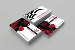 Black Truax Designs Buesiness Cards designed by Graphicsbyte Creative
