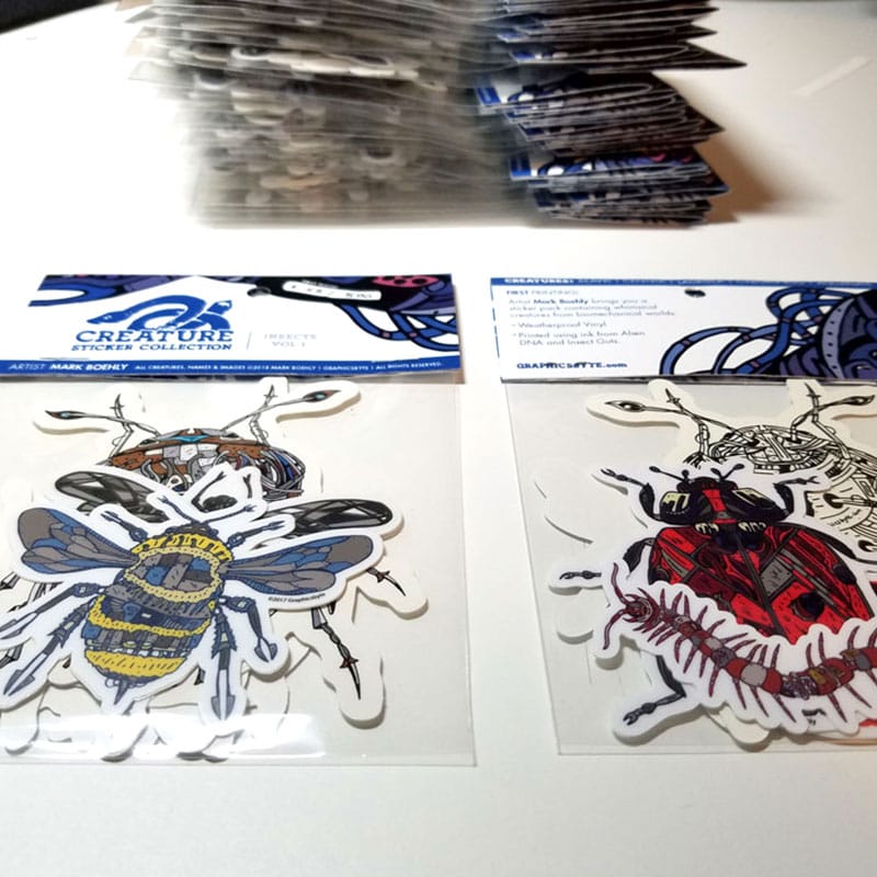 Creature Collection Stickers
