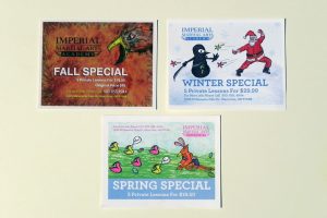 Imperial Martial Arts Academy product design by Graphicsbyte Creative - Mark Boehly