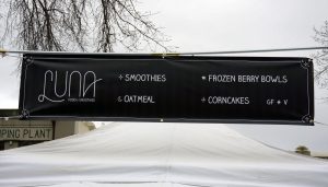 Luna Food & Smoothies - Portland Saturday Market - Brand designed by Graphicsbyte Creative - Mark Boehly