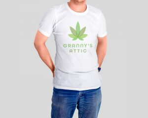 Granny's Attic T-Shirt Design by Graphicsbyte Creative - Mark Boehly