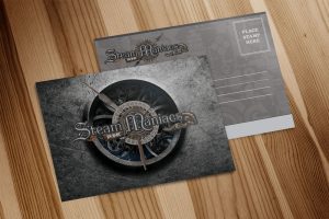 Steampunk Maniacs Post Cards designed by Graphicsbyte Creative - Mark Boehly