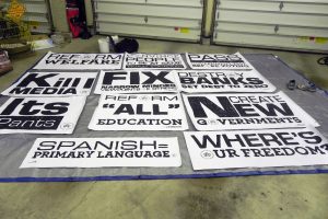 Dear America What Would You Change? Poster Design by Graphicsbyte Creative - Mark Boehly