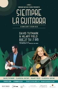 2022 Siempre La Guitarra Featuring David Tutmark & Hilary Field