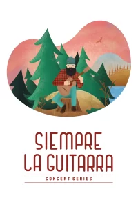 Siempre La Guitarra Concert Series Alternative Tour Poster - Graphicsbyte