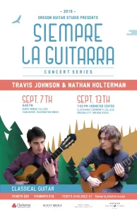 2019 Siempre La Guitarra Featuring Travis Johnson & Nathan Holterman - Graphicsbyte