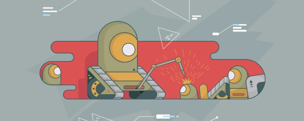 Droid Workshop design by Mark Sheldon boehly - Graphicsbyte Creative