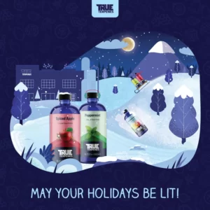 Christmas Snow Day 2021 - True Terpenes HQ - Illustrated by Mark Boehly - Graphicsbyte