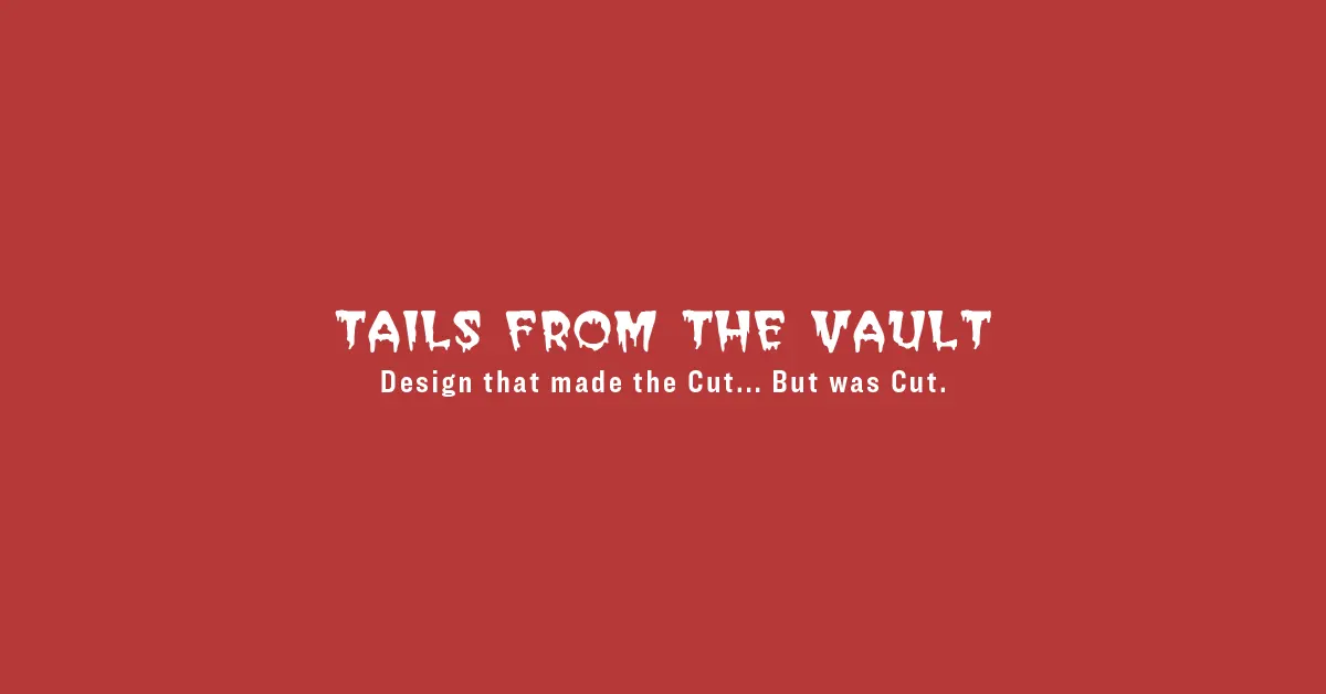 Tails from the Vault - Design that made the cut but was cut - Graphicsbyte