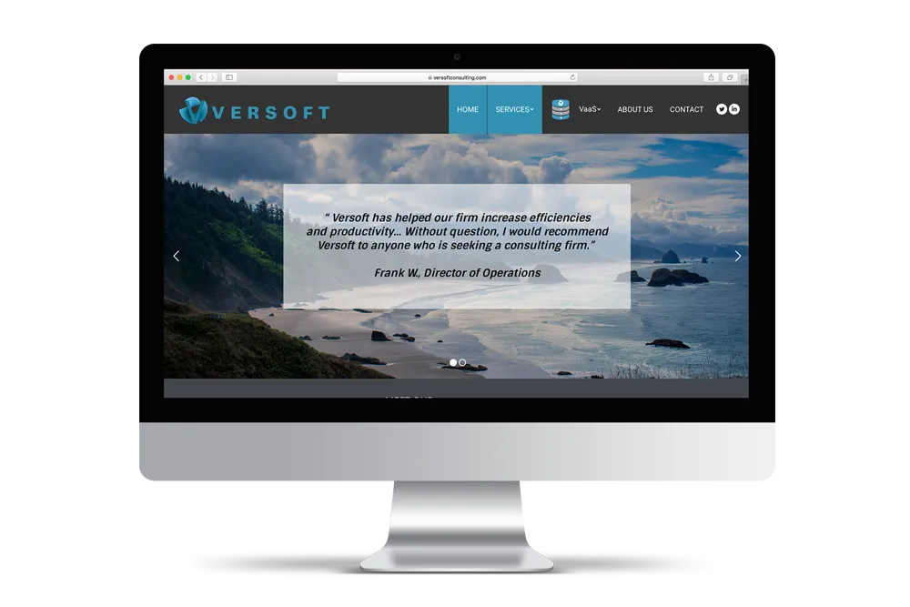 Versoft Consulting Web Design - Graphicsbyte