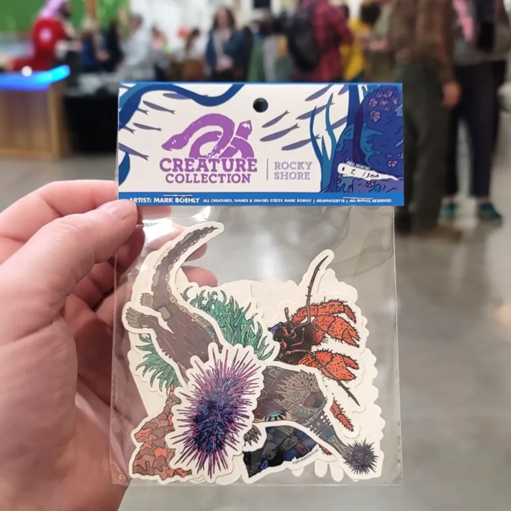 Rocky Shore Vinyl Sticker Pack - Graphicsbyte