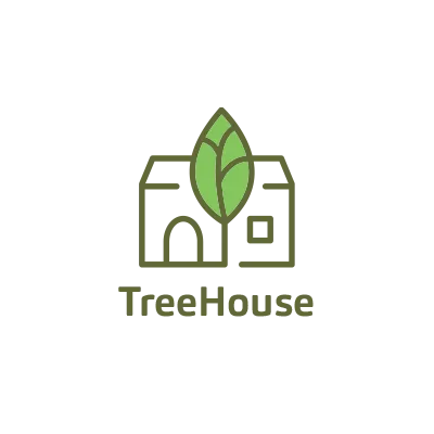 Tree House Logo - Graphicsbyte