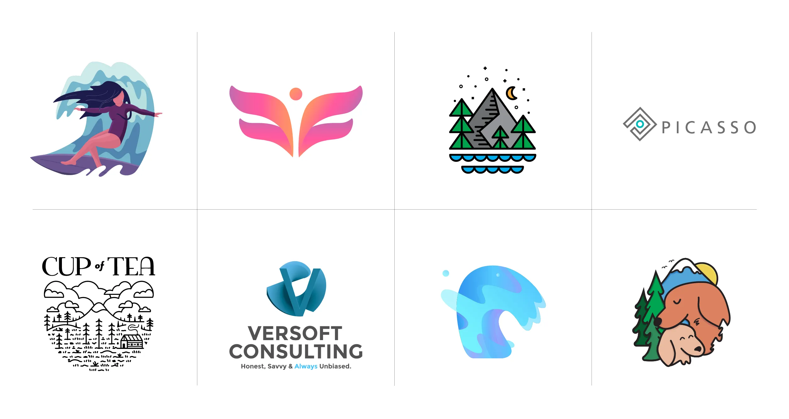 Graphicsbyte Logos - Designed by Mark Boehly