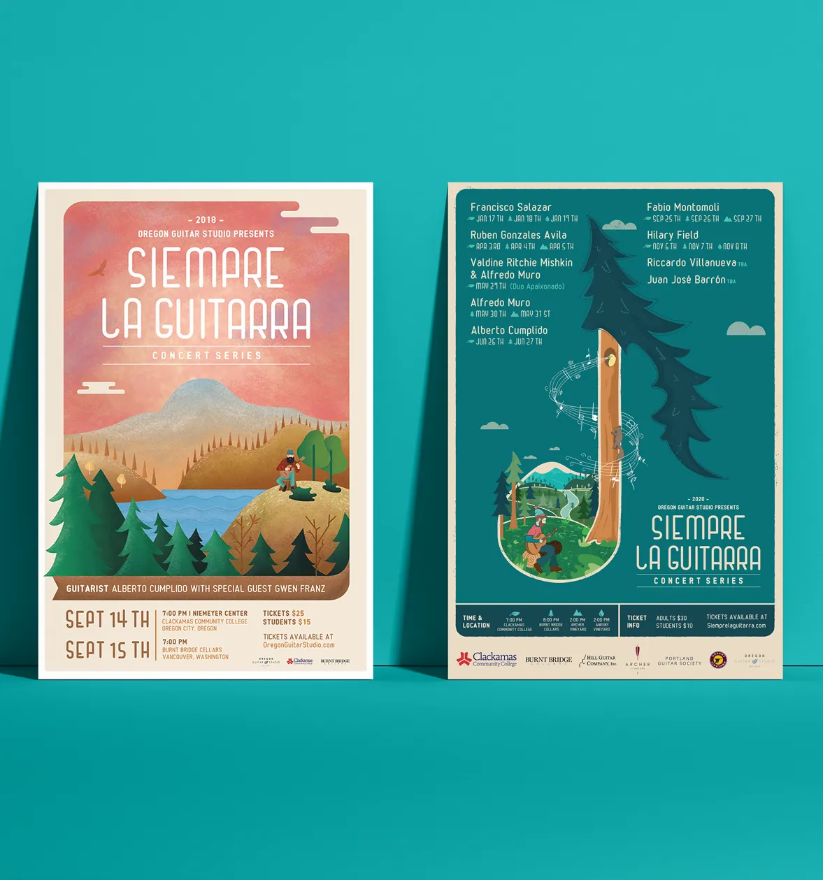 Siempre La Guitarra Posters - Graphicsbyte