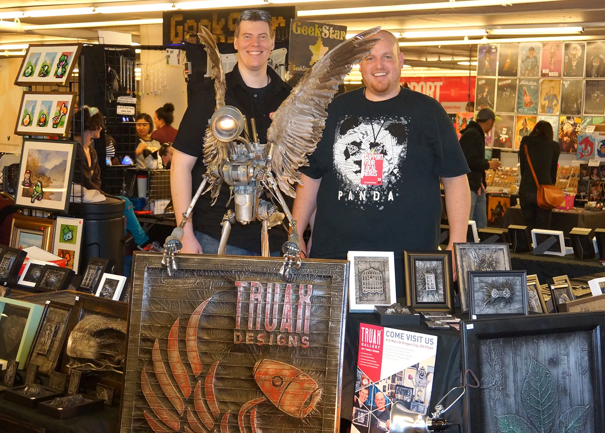 Mark Boehly - Christopher Truax - Karbon Kast - Truax Designs - Graphicsbyte