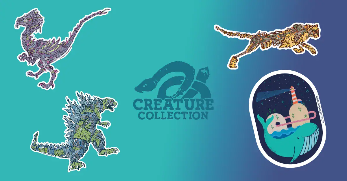 Vinyl Sticker Collection_Mark Boehly Stickers - Graphicsbyte