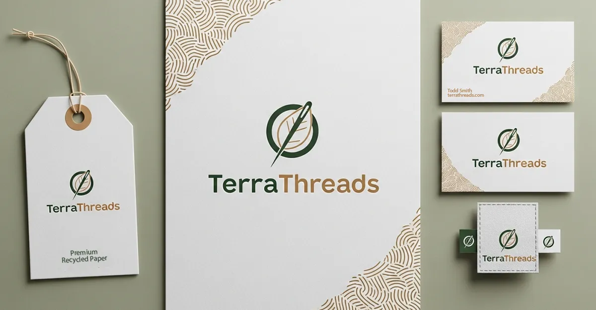Brand Identity Design_Terra Threads - Graphicsbyte