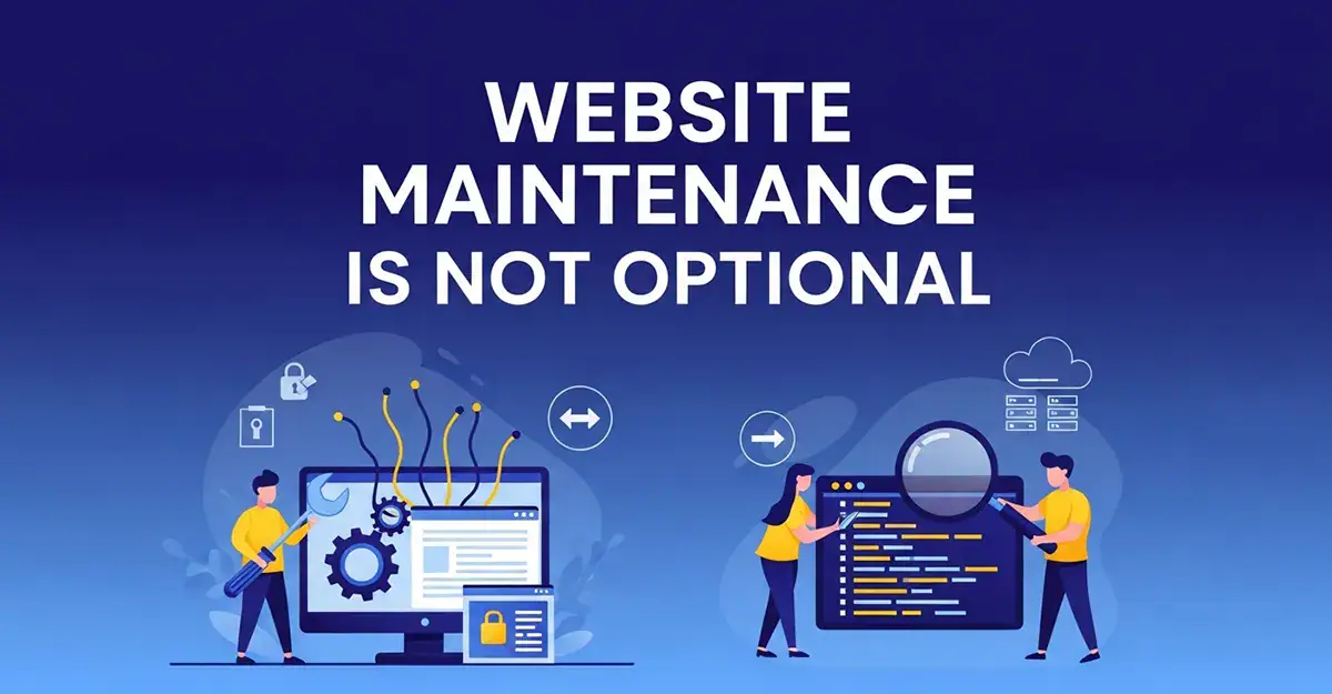 Website Maintenance is not Optional - Graphicsbyte