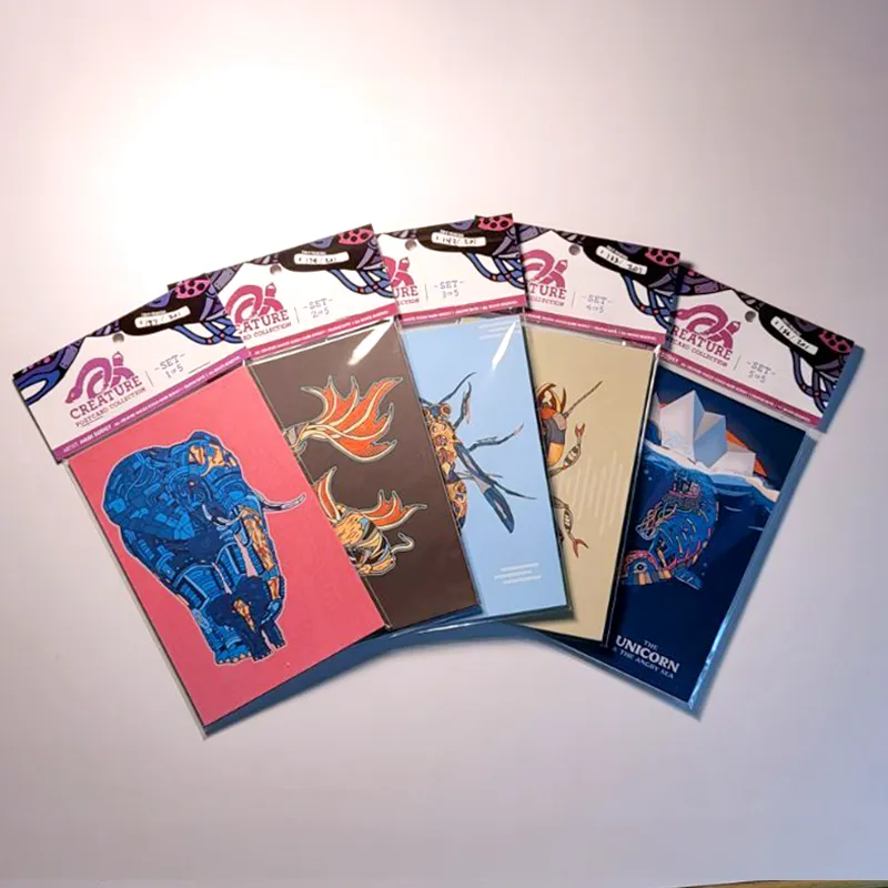 Postcard-Packs_Creature Postcard Collection - Graphicsbyte