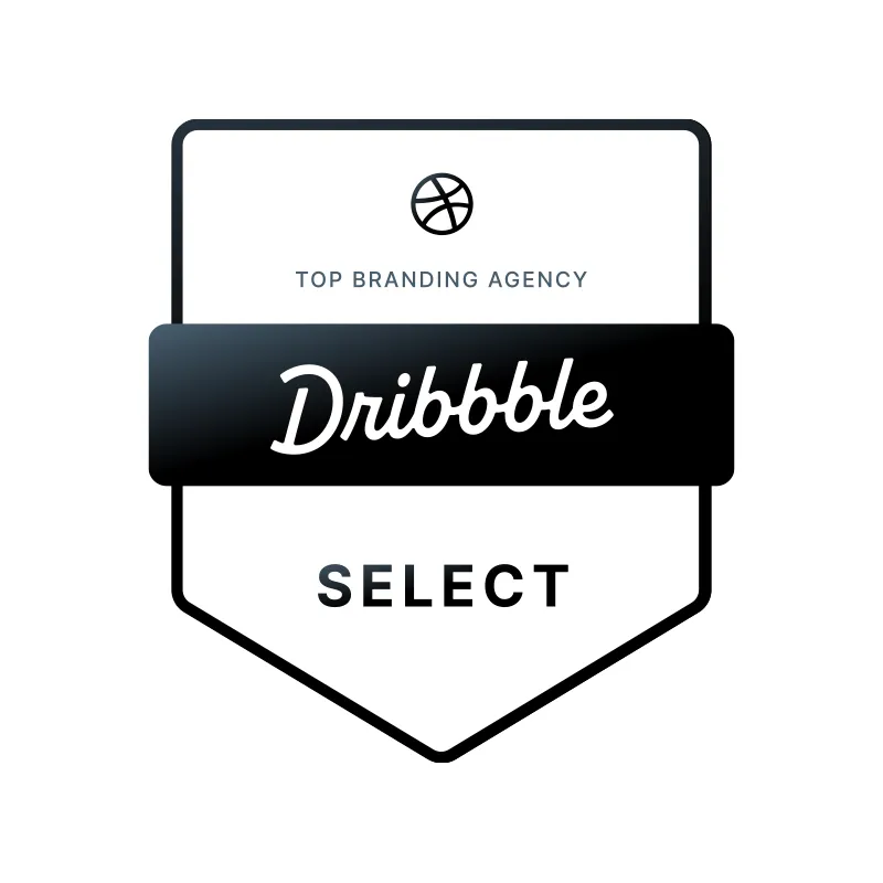 Dribbble Select Top Branding Agency Badge - Graphicsbyte