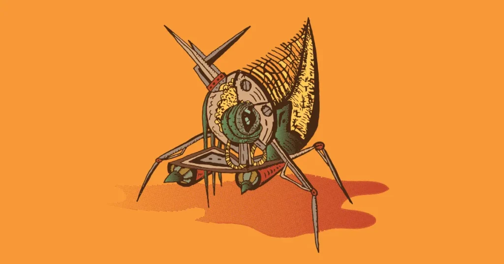 Acarite Biomechanical Illustration Tick by Mark Boehly_Graphicsbyte