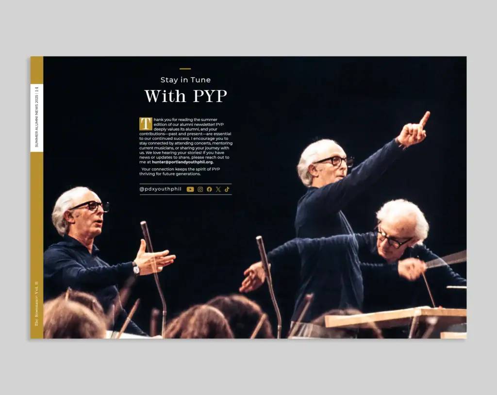 Alumni News The Resonance Vol 2 Spread-Graphicsbyte